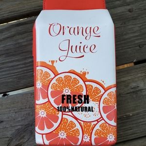 Kawaii japanese orange juice purse